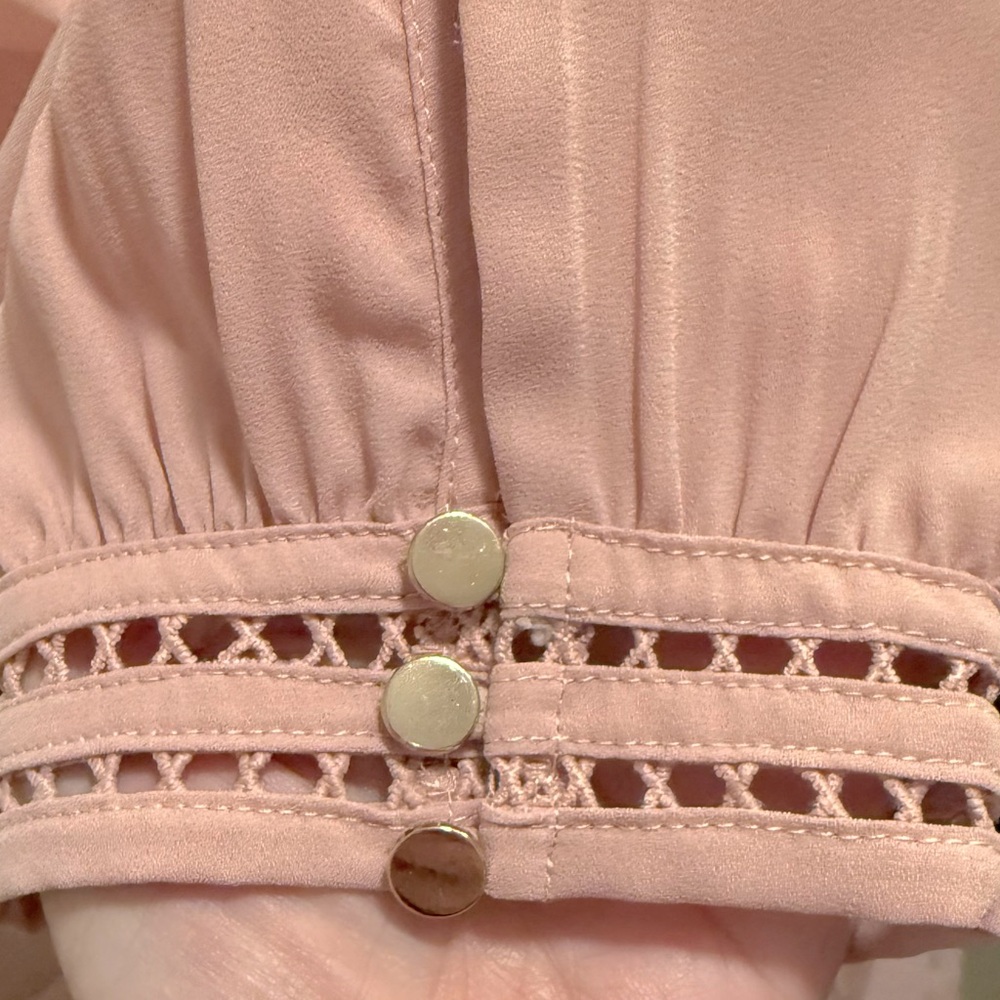 City Chic Blush Pink Blouse - Picture 5 of 5